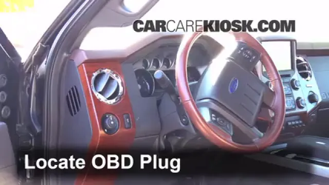 2014 Ford F-350 Super Duty King Ranch 6.7L V8 Turbo Diesel Lumière « Check engine » du moteur Diagnostic